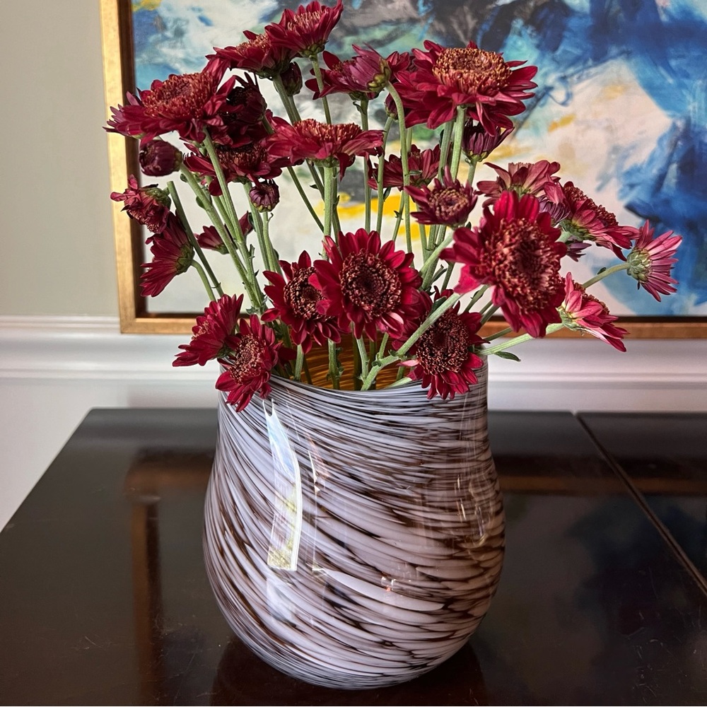 Handblown Art Glass Vase